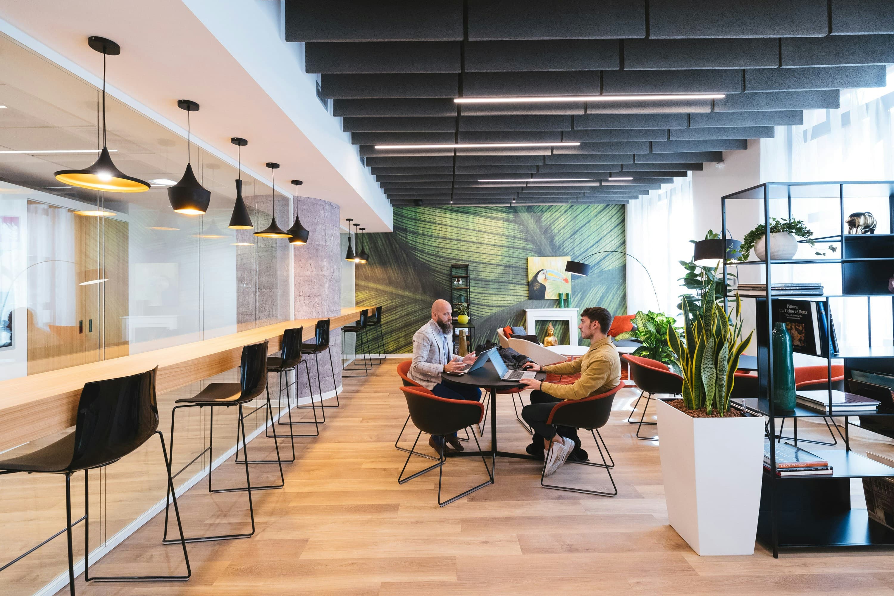 Coworking space banner